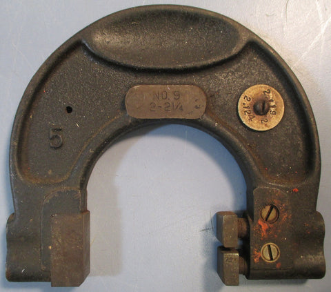 Standard Snap Gauge/Gage No. 9 Range 2" to 21/4" 2.1192.124