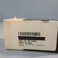 ALLEN BRADLEY 800H-WK42B SER.C HEAVY DUTY PUSHBUTTON (GRAY BUTTON)