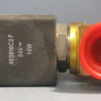 Parker 221J3301E Solenoid Valve 7 Bar 24V 3/8" Bore Brass Body