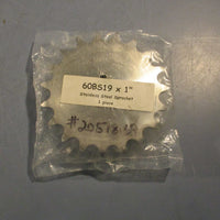 Stainless Steel Sprocket 1Pc 60BS19x1