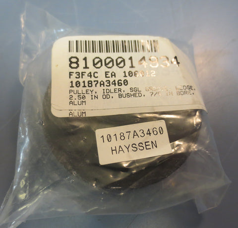 Hayssen Aluminum Single Groove Idler Pulley 10187A3460