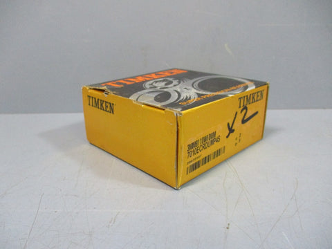 Timken 3MM9110WIDUM Super Precision Bearing d2 D5 7010ECRDUMP4S Set of 2