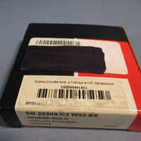 McGill SPHEREROL w/NYLAPLATE SEAL SPHERICAL BALL BEARING SB 22209 C3 W33 SS