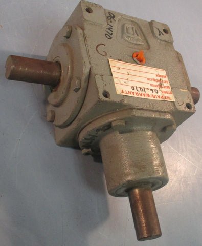 Hub City 0220-00901-165 Bevel Speed Reducer 1:1 Ratio Model 165