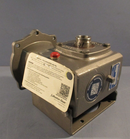 BOSTON GEAR WASHDOWN WORM SPEED REDUCER RATIO 10:1 SBKCHF718R-10KZ-B5-HS1-P16