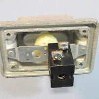 Crouse Hinds WeatherProof Switch Enclosure 15.8 CU.IN.  MC11273 Used