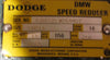 Dodge CM21A Speed Reducer 288:1 Ratio .65HP Max 1750RPM 4060LB-IN 1-1/2" Shaft D