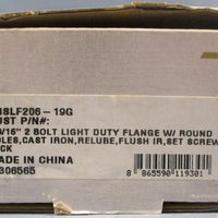 Peer FHSLF20619G 2Bolt Flange Mount Bearing 13/16" Bore Cast Iron
