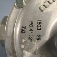 Maxitrol 3255 Gas Pressure Regulator 32551/2" 10PSIG Max 1/2" NPT