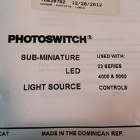 AllenBradley Photoswitch Sub Miniature LED Light Source Ser. B 40SA14000