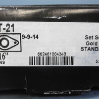 SealMaster Flange Block Bearing: SFT-21, 1-5/16" Dia Shaft, 2 Bolt
