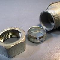 Appleton Unilet 1/2" LRL50NM Form 35 Conduit Body w/ cover and 2 fitting nuts