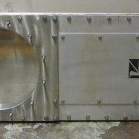 Salina Vortex M600x14-1/2M Gate Valve 14" w/ DAC60ABM Pneumatic Cylinder