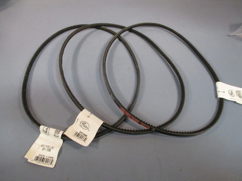 Lot of (3) GATES Metric Power V-Belt Narrow, Cogged XPZ1080