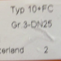 Georg Fischer GF Diastar 167.685.114 Penumatic Actuated Diaphragm Valve 1"