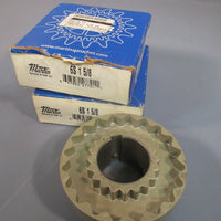 Lot of 2 Martin S-Flex Coupling Flange,1-5/8"ID 6S-1-5/8