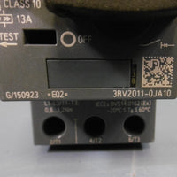 Siemens Motor Protector Circuit Breaker 3RV20110JA10