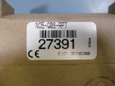 Banner Engineering NO5Q08RP7 Diffuse Mode Sensor 27391 NIB