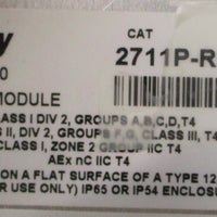 Allen Bradley 2711PK7C4D1 Ser A Panelview Plus 2711PRP1 Ser F 2711PRDK7C /C