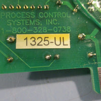 Process Control Systems Inc. Maxigard 1913 Control Boards 120VAC 1325-UL