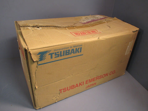 Tsubaki Gear Motor Ratio 1:100 0.4 kW  4P, 3 Ph 200/220V GMTA04038L100H