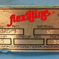 Grove Gear TM3251 Flexaline 30:1 Ratio Gear Reducer 3.15 Input HP Left Output
