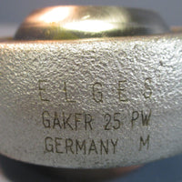 Elges GAKFR 25 PW 25mm Rod End 0.938" Male Thread OD Used