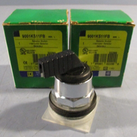Lot of (2) Schneider Selector Switch 9001KS11FB