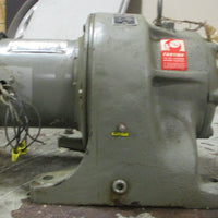US Motors 1284341 Gearmotor TFGD 3PH 1HP 1750RPM 230/460V 15/8" Shaft Dia