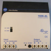 Allen Bradley 1606-XL240FP A Power Supply 1606-XL 100-120/200-240VAC 48-56DC