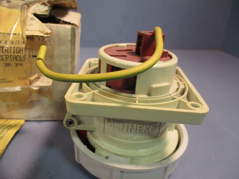 MENNEKES/ARROW HART AH430R7W 3 POLE 30A 480VAC 3PH 4W WATERIGHT RECEPTACLE