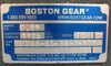 Boston Gear HF726-60-B5-H-P19 Gear Reducer 60:1 Ratio 0.89 HP 1385 Lb/In
