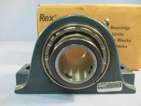 Rexnord ZAS2111 Pillow Block Roller Bearing Unit Two-Bolt Base 1-11/16"