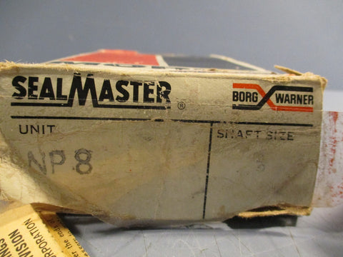 Sealmaster NP8 Pillow Block Bearing 1/2" Morse Ind/Borg Warner