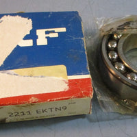 SKF 2211 EKTN9 Self Aligning Ball Bearing 25mm W 100mm OD 55mm Bore