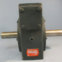 Hub City 022063852 Sgl Reduction Worm Gear Speed Reducer Model 384 60:1 NOS