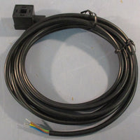 MENCOM VDC52000 Solenoid Valve Connecter 5m Length 3 Pole 50V 10A