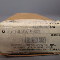 DWYER FLOWMETER RMA8SSV