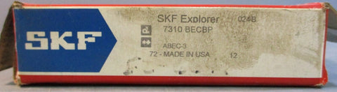 SKF Explorer 7310 BECBP Angular Contact Bearing 50mm Bore 110mm OD 27mm W