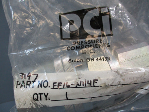 Pressure Components Inc. PCI FF16N114F Hydraulic Coupling New