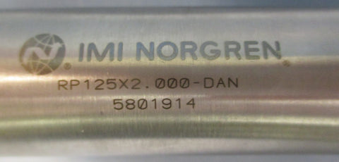 IMI Norgren RP125.000-DAN Pneumatic Cylinder 5801914 2" Stroke 1-1/4" Bore