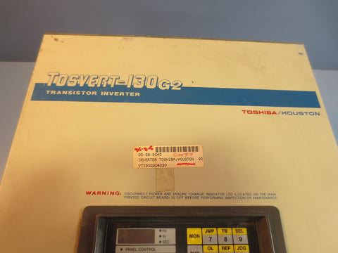 Toshiba Houston Tosvert130G2 Transistor Inverter VT130G2U4220 22 KVA 20 HP