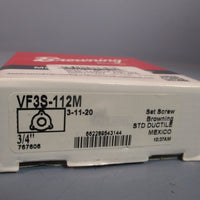 Browning 3/4” Pillow Type Bearing VF3S112M