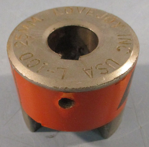 Lovejoy L-100 25mm Jaw Coupling Hub 25mm Keyway 68514441470 L-100 I-UB