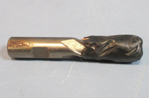 Brubaker 5/8" HH4 1A Acculead 3.401 4 Flute Pro CNC Resharpened End Mill