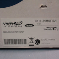 VWR SYMPHONY 248508A01 SB90M5 Benchtop Meter w/ATC Glass Body & PH Electrode