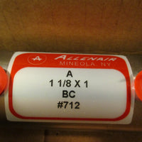 Allenair A 1-1/8x 1” BC #712 Air Cylinder Bore 1-1/8” Stroke 1”