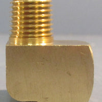 Loveshaw PF-10 90 Degree Street Elbow 1/4 NPT 0.50" OD 1" Length Lot of 8