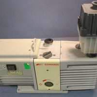 Edwards RV12 Vacuum Pump A65501906 w/ EMF 20 Oil Mist Filter