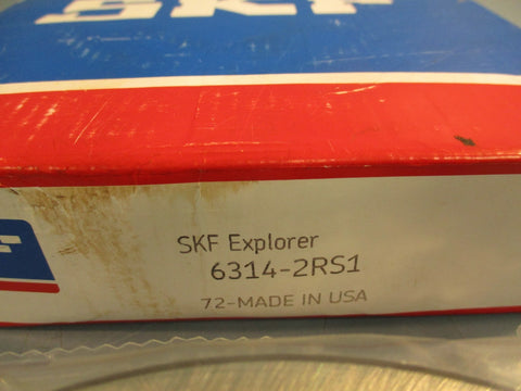 SPKF EXPLORER 6314-2RS1 SINGLE ROW RADIAL BALL BEARING DEEP GROOVE